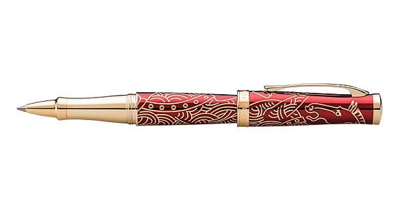 Cross Year of the Horse Imperial Red Rollerball | Appelboom.com
